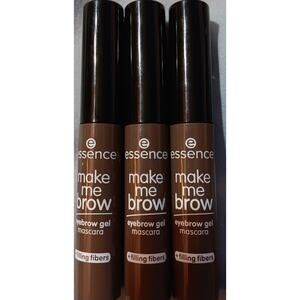 Essence Make Me Brow Chocolaty Brows 05 Eyebrow Gel Mascara + Filling Fibers (3)